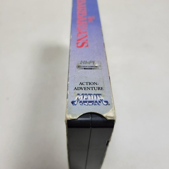The Barbarians (VHS, 1987) Rare OOP Peter & David Paul - Picture 8 of 8
